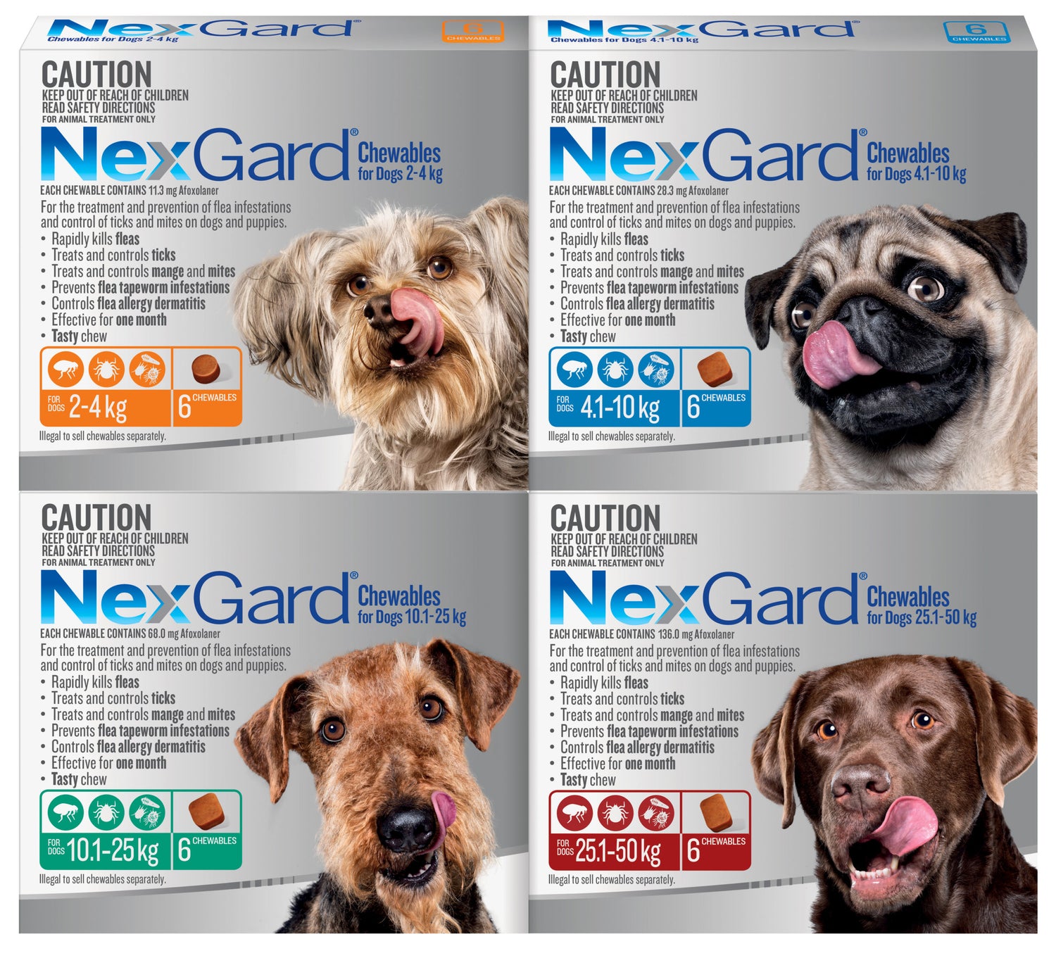 Nexgard Flea & Tick Control for Dogs