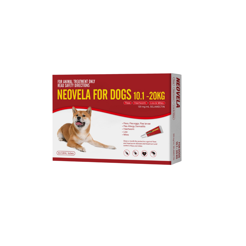 Neovela For Large Dogs 22.2 - 44lbs  Red 4pk