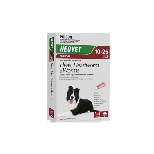 Neovet For Dogs 22 - 55lbs Red 3pk