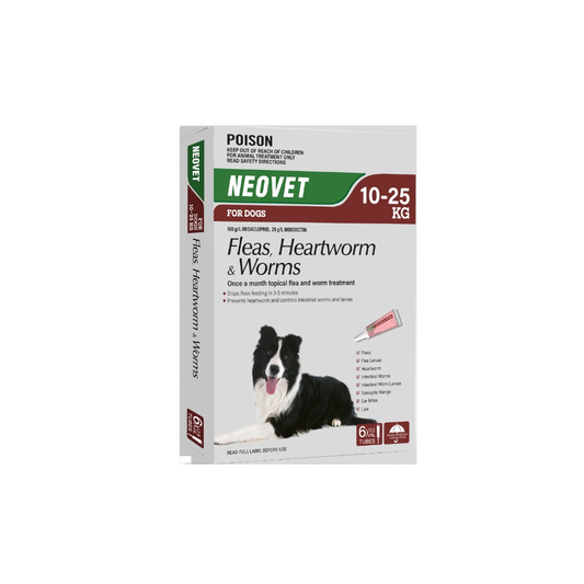 Neovet For Dogs 22 - 55lbs Red 6pk