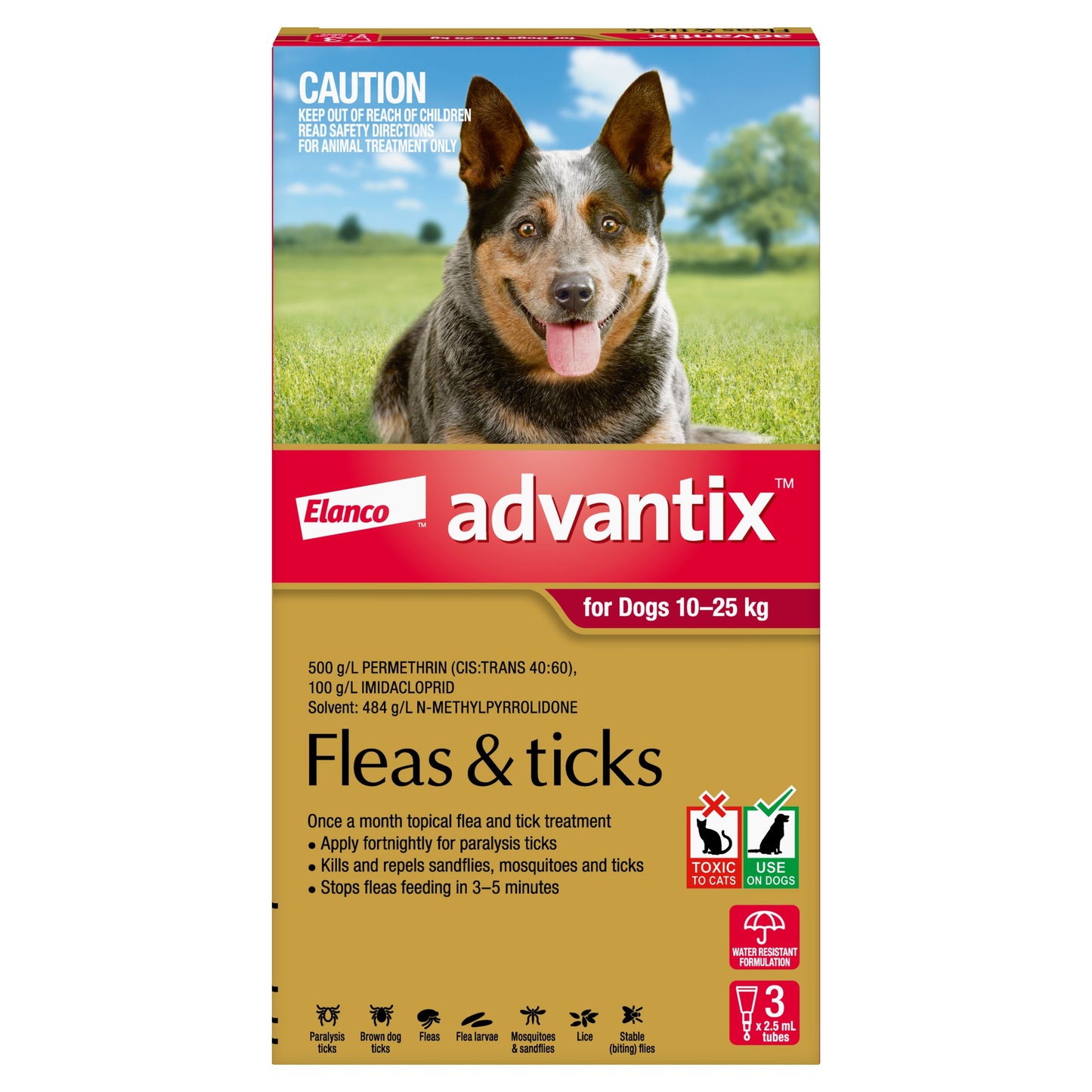 Advantix For Dogs 21-55lbs (10-25kg)