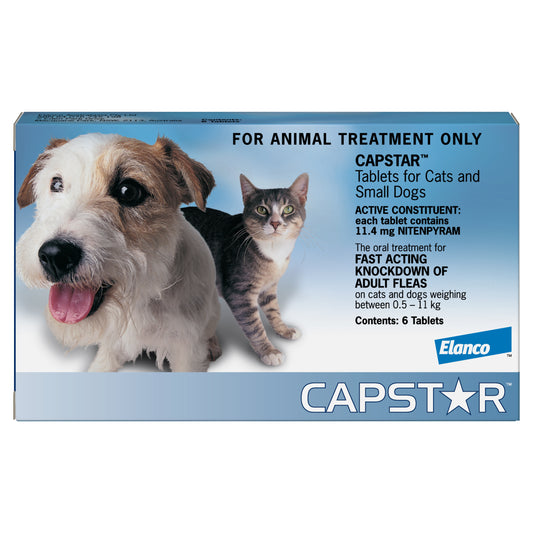 Capstar Flea Treatment for Small Cats and Dogs