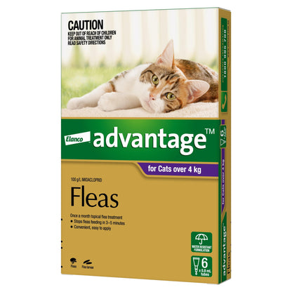 Advantage Spot-On For Cats Over 9lbs (4kg up)