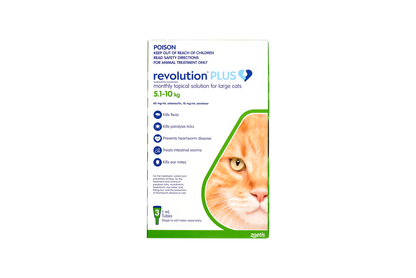 Revolution Plus for Cats, 11.1-22 lbs, (Green)