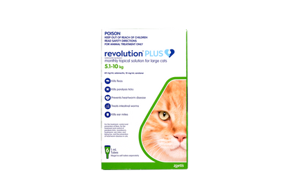 Revolution Plus for Cats, 11.1-22 lbs, (Green)