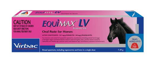 Virbac Horse Health EQUIMAX® LV Oral Paste For Horses