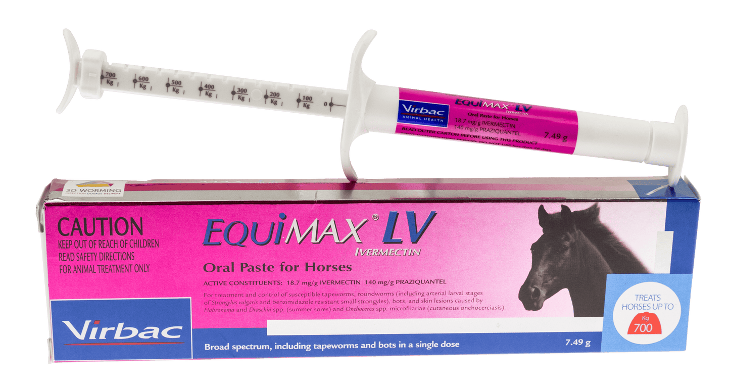 Virbac Horse Health EQUIMAX® LV Oral Paste For Horses